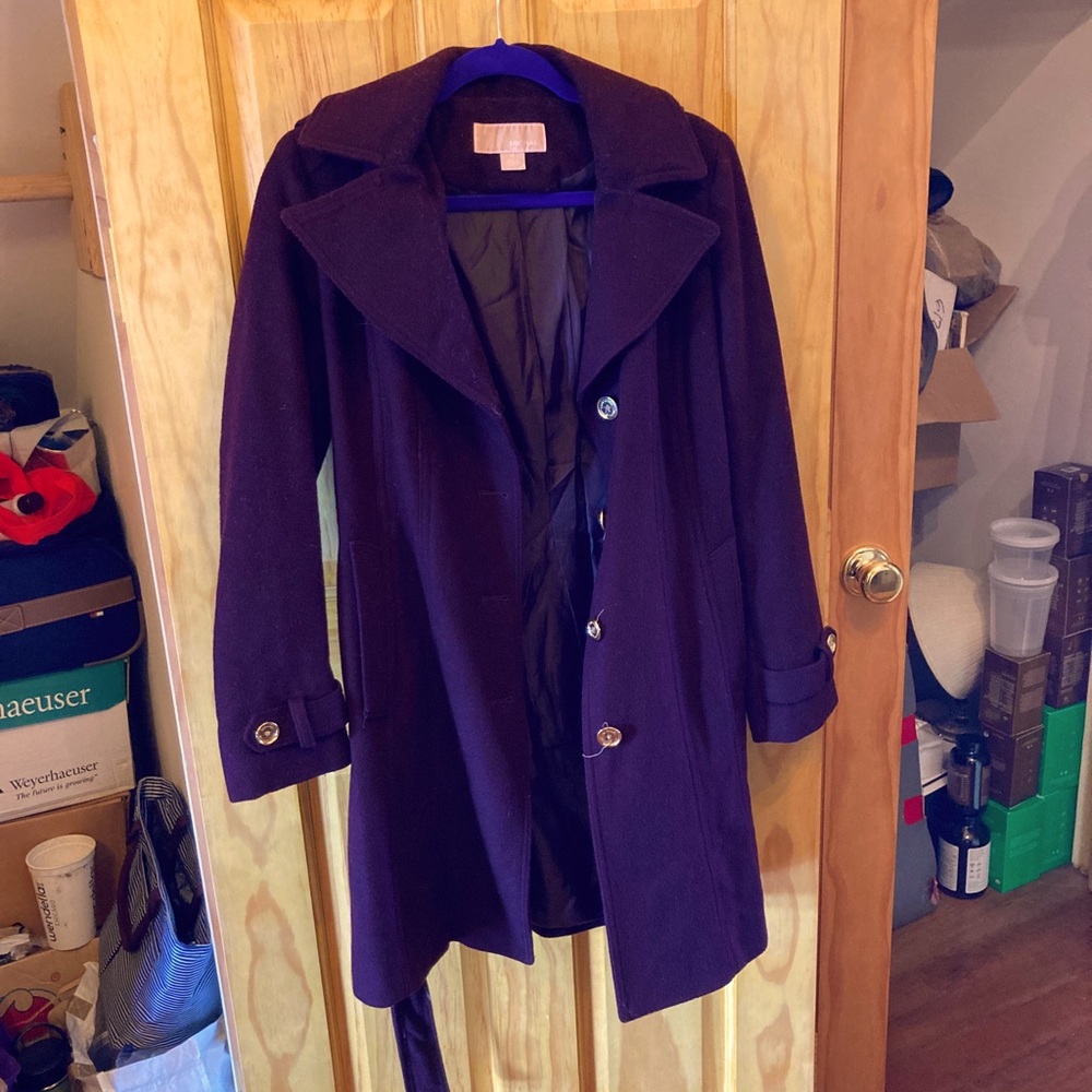 Michael Kors Classic Wool Peacoat
